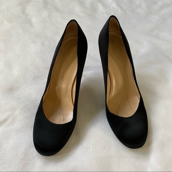 Kate Spade Satin Round Toe Pumps Heels - Picture 5 of 10